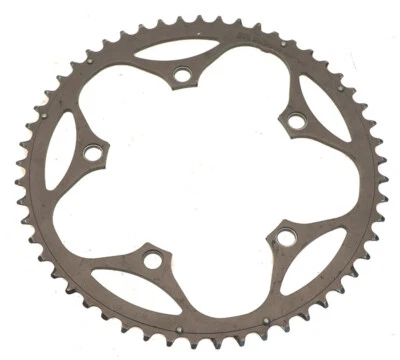 SR Suntour Superbe 53T Chainring 130BCD Vintage Grey Preowned - Image 1 of 4