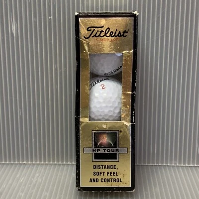 全新 Titleist 高尔夫 惠普巡回赛 高尔夫球 ~ 距离、柔软的感觉和控制 ~ (3) 球 — 第 1/4 张图片