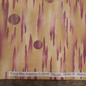 2010 Kona Bay Fabrics 44" X 32" SENS-05 Cotton Quilting Sewing - Picture 1 of 6