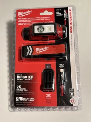 Milwaukee 2163-21 600 Lumens Rechargeable LED REDLITHIUM USB Hard Hat Headlamp - Image 1 of 4