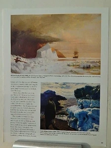 WILLIAM BRADFORD ART PIECE ORIG VTG 2021 ADVERTISEMENT, - Picture 1 of 1