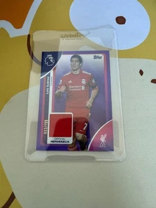 TOPPS PREMIER LEAGUE 25/26 2026 LUIS SUAREZ MEMORABILIA CARD RE-LS /199 SHIRT - Picture 1 of 2