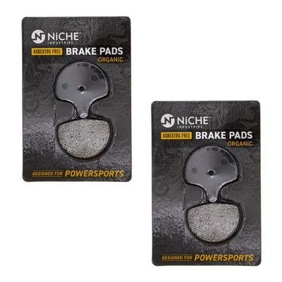 Brake Pad Set for Harley-Davidson Dyna Softail Tour Glide Front Organic 2 Pack - Image 1 of 4