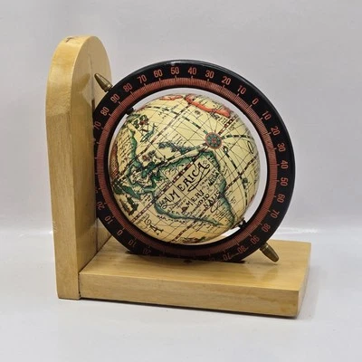 Librero Globo Mundo Único Vintage Decoración Estantería Viejo Mundo (1) Foto 1 de 4