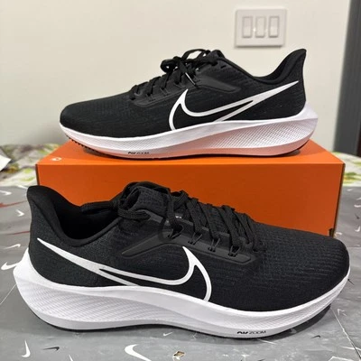 Size 12 - Nike Air Zoom Pegasus 39 Black Dark Smoke Grey DH4071-001 - Image 1 of 4