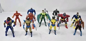 Marvel X-Men 1990s Metal Die Cast Action Figures (Lot Of 12) - Picture 1 of 3