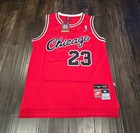 ⭐NEW Chicago BULLS Michael Jordan Jersey MJ White Throwback Hardwood S-XXL #23