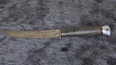 Cuchillo de caza de hoja fija de colección Foto 1 de 4