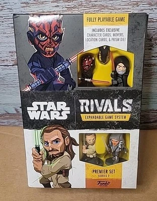 Funko Star Wars Rivals Series 2 Premier Set Maul, Baylon, Qui-Gon Jinn, Ahsoka  - Imagem 1 de 3
