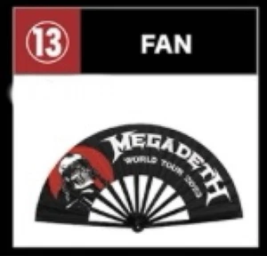MEGADETH 2023 Japan Tour Fan Budokan Tokyo - Picture 1 of 1
