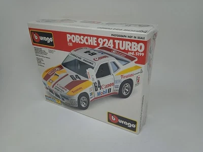 Bburago Die-cast Metal Kit Porsche 924 Turbo - Cod. 5199 - Scala 1:25 - Immagine 1 di 4