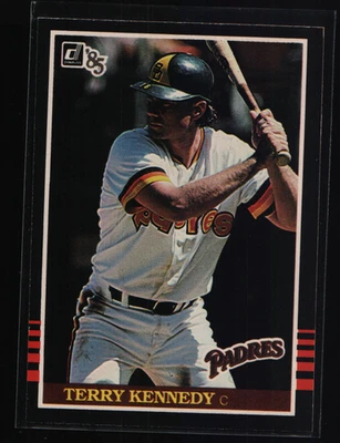 1985 Donruss Baseball #429 - Terry Kennedy - San Diego Padres  85-411 - Image 1 of 2