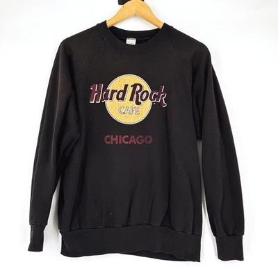 Sudadera De Colección Hard Rock Chicago Talla Grande Etiqueta Yunque Cuello Redondo EE. UU. Foto 1 de 4