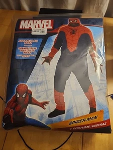 Marvel Spider-Man Costume With Mask Adult Plus 2XL 48-52 New-Original Packaging - Picture 1 of 7