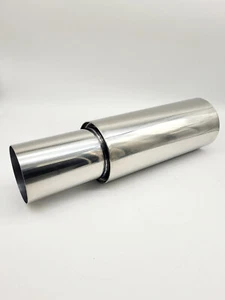 Caja trasera de escape deportivo Hecha en Japón punta de 3,5"" y entrada de 2,25"" 57 mm - Imagen 1 de 5
