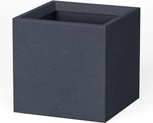 New-16 Inch Square Concrete Planter for Outdoor Indoor Home Patio Garden, - Picture 1 of 6