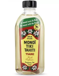 Monoi Tiki Tahiti Tiare Profumo Olio Multiuso per Viso Corpo e Capelli 120ml - Foto 1 di 4