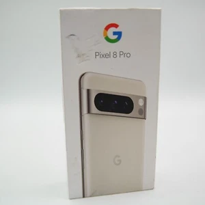 ✅New Sealed✅ Unlocked Google Pixel 8 Pro 5G 128GB 6.7" Smartphone Porcelain+More - Afbeelding 1 van 8