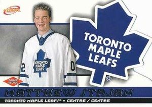 2003-04 McDonald's Pacific #49 MATT STAJAN - Toronto Maple Leafs