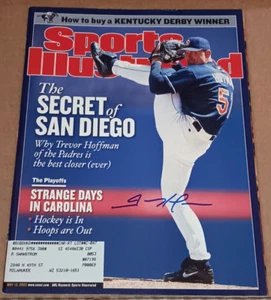 TREVOR HOFFMAN SAN DIEGO PADRES SIGNED AUTOGRAPHED SPORTS ILLUSTRATED SI COA - Picture 1 of 1