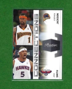 2009 10 Panini Prestige Connections Stephen Jackson Josh Smith #10 - Picture 1 of 1