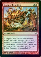 Clash of Realities - Foil Near Mint MTG Betrayers of Kamigawa Magic 2B3
