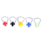 5Pcs Nose Clips Anti-slip Portable Waterproof Swimming Silicone Nose Clips 