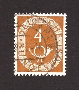[1009] Germany,  1951 Good Used, Posthorn - Picture 1 of 1