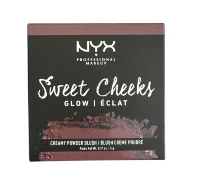 Rubor en polvo cremoso brillante NYX Sweet Cheeks SCCPBG06 Boom & Bloom 0,17 OZ nuevo Foto 1 de 2