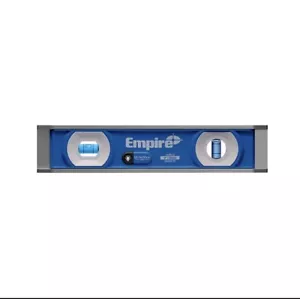 Empire em95.10 9" TRUE BLUE ULTRAVIEW LED Magnetic Torpedo Level, Aluminum Vial - Picture 1 of 7