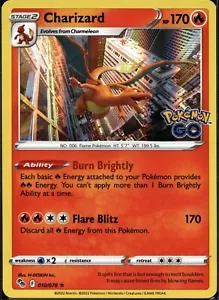 Charizard 010/078 Pokémon GO Holo - Foto 1 di 2