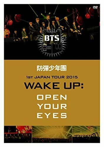 BTS Bangtan Boys 1st JAPAN TOUR 2015 WAKE UP OPEN YOUR EYES DVD PCBP-53131 NEW - Image 1 of 1