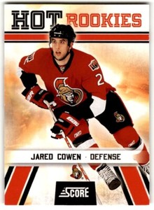 2010-11 Score Jared Cowen Rookie #535 Ottawa Senators