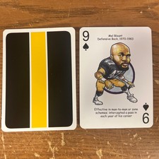 Mel Blount Pittsburgh Steelers Hero Decks Playing Card NFL