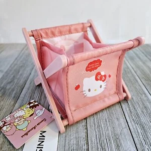 Pink Miniso Life Sanrio Characters Hello Kitty Foldable Storage Rack Together - Picture 1 of 20