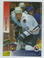 2001-02 Hamilton Bulldogs (AHL) Alex Henry