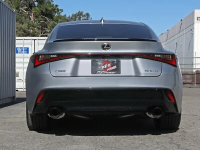 aFe Takeda AxleBack Exhaust For Lexus 2014-2023 IS350 3.5L V6 18-23 IS300 2.0T  - Image 1 of 4