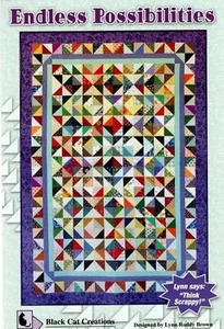 Endless Possibilities Quilt Quilting Pattern by Black Cat Creations - Picture 1 of 2