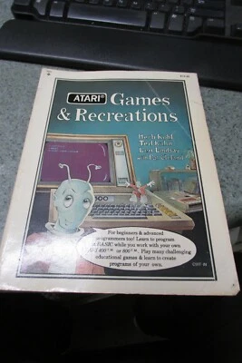 Atari Games & Recreations Book 1982 herb kohl ted kahn len lindsay pat cleland - Image 1 of 4