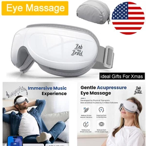 Eye Massager with Heat and Vibration Compression Rechargeable Music Dry Eye Gift - Picture 1 of 10