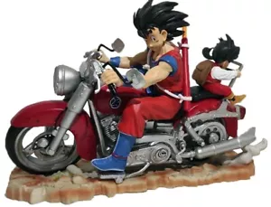 Figura de Goku y Son Gohan en Moto Custom - 21 cm - Anime Acción Dragon Ball - Imagen 1 de 4