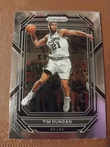 Tarjeta de la NBA 2022-23 TIM DUNCAN PANINI PRIZM #293 SAN ANTONIO SPURS SA WAKE FOREST - Imagen 1 de 2