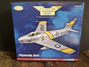 Corgi F-86E Sabre Bud Mahurin Korea Honest John Plane 1:72 Fighter Ace Diecast - Picture 1 of 8
