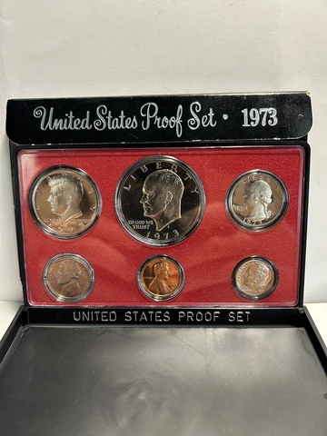 1973 S Proof Set Cover