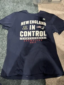 New England Patriots 2016 AFC Champions In Control Nike NFL T-Shirt New! NWT XL* - Picture 1 of 3