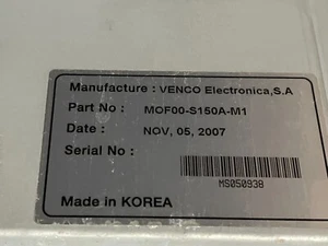 VENCO Electronica S.A. MOF00-S150A-M1 - Picture 1 of 1