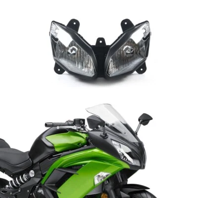 Conjunto de faros delanteros para Kawasaki Ninja 650 2012 2016 Ninja 400R 17 faros Foto 1 de 4