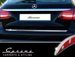 Para MERCEDES Clase C Familiar S205 - 3M Tira De Cromo Protector De Parachoques - Imagen 1 de 3