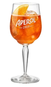Aperol Spritz 1919 Glas Stielglas Weinglas Apparativ Cocktailglas Bar Neu Selten - Bild 1 von 6