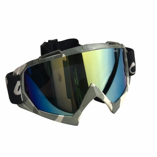 Cloud 9 Ski Goggles Snowboarding Anti Fog Dual Lens Unisex Camo Blue Mirror